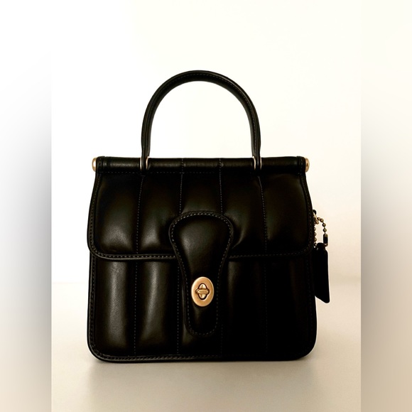 COACH Willis Top Handle 18 With Quilting - Picture 2 of 9